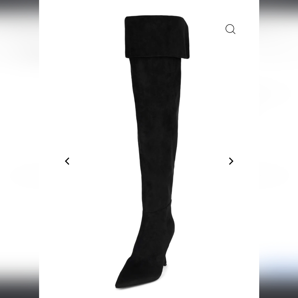 Jeffery Campbell Acclaim Thigh High Faux Suede Boot Designer Luxury #69